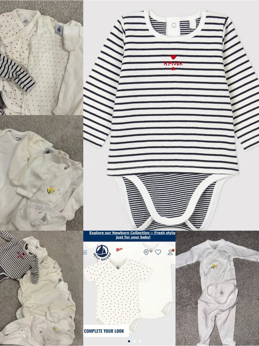 Petit Bateau baby bundle